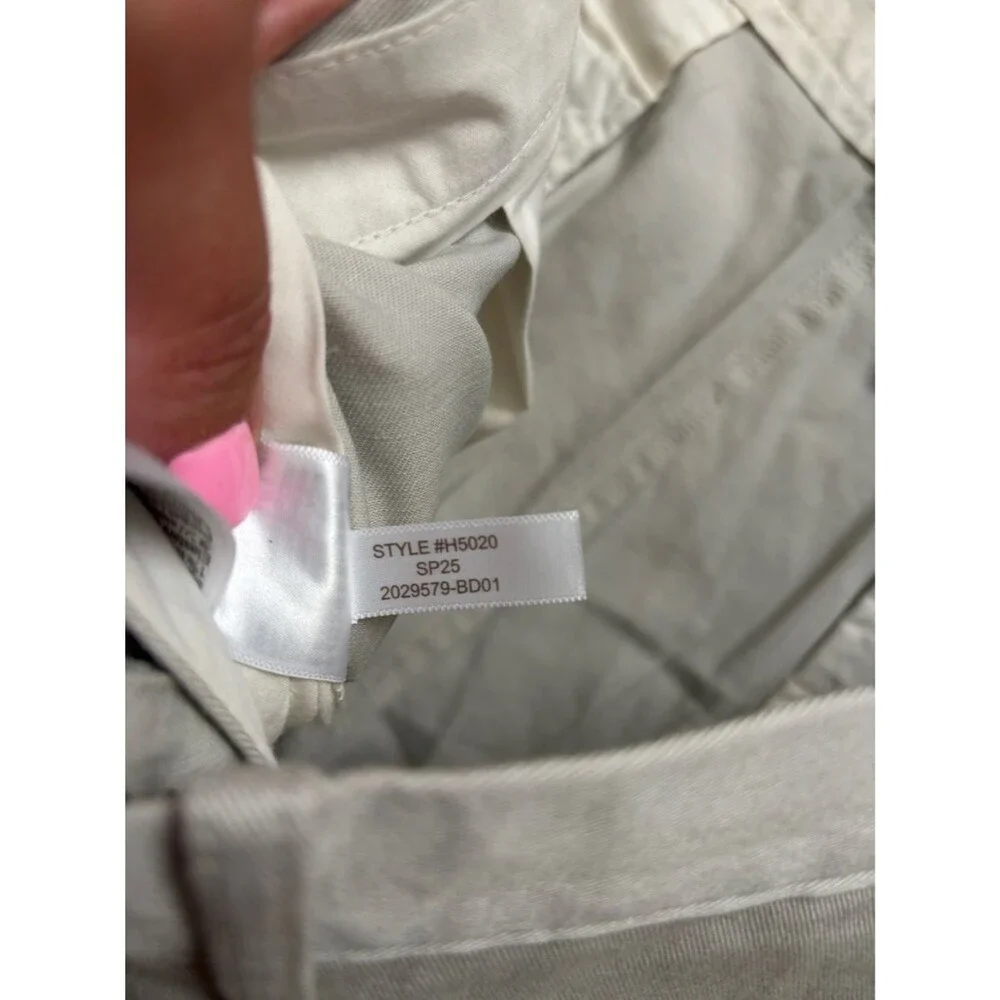 NEW J. Crew Factory Men’s 9” Flex Chino Shorts Stone Size Waist 40